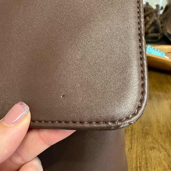 Mat & Nat - WAPI VEGAN SHOULDER BAG - LOOM - purple brown color - great neutral - Picture 11 of 11